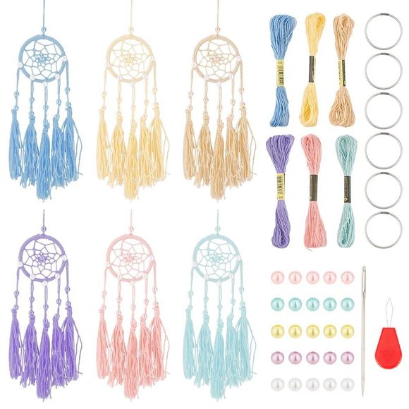 6 Set Dream Catchers Diy Small Dream Catcher Car Deco Charm Mini Dreamcatcher🐴 - Picture 1 of 9